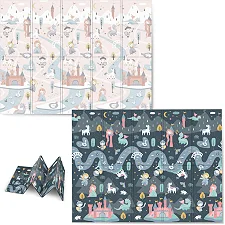 Коврик раскладной детский 200 x 150 x 1 см Nukido NK-341 Крепость День-Ночь