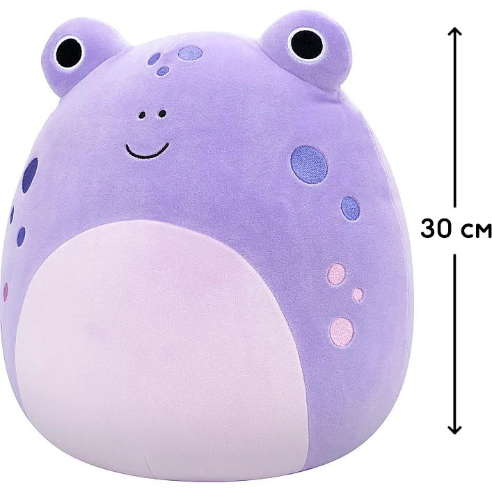 М'яка іграшка SQUISHMALLOWS – ЖАБКА НАОМІ (30 cm)