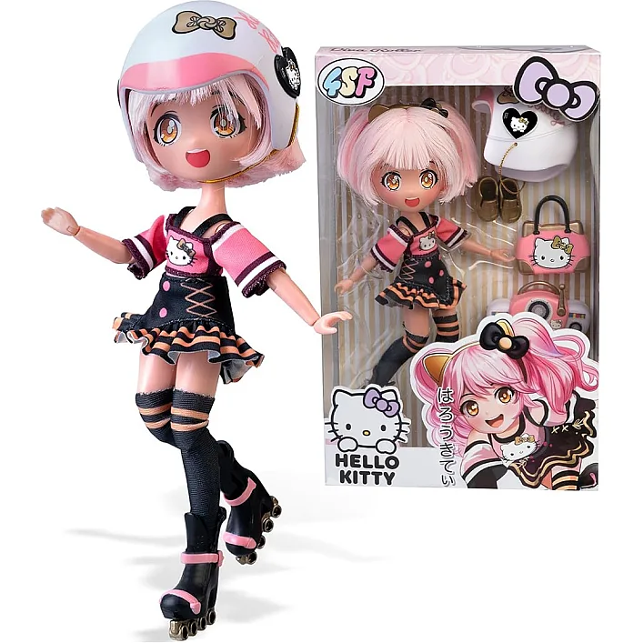 Игровой набор 4SF Manga Dolls серии Hello Kitty – Золотая Роллер Дива