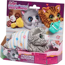 Интерактивная мягкая игрушка FURREAL серии "Newborns" &ndash; 28073 КОШЕНЕНКО (Мяг1593)