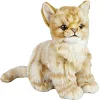 Мягкая игрушка Котенок жаккардовый, сидящий высота 19см, Hansa (71765)