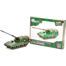 Деревянный 3D конструктор "ПО 2000" (PZ 2000) 172 дет. ПО 200-000143 г. 35*15*9,3см (Дер9300)