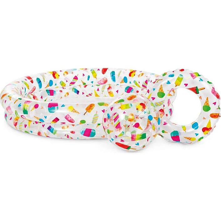 Бассейн (2 секции) с ремкомплектом INTEX 59460 р.122*25см (Рез9460)