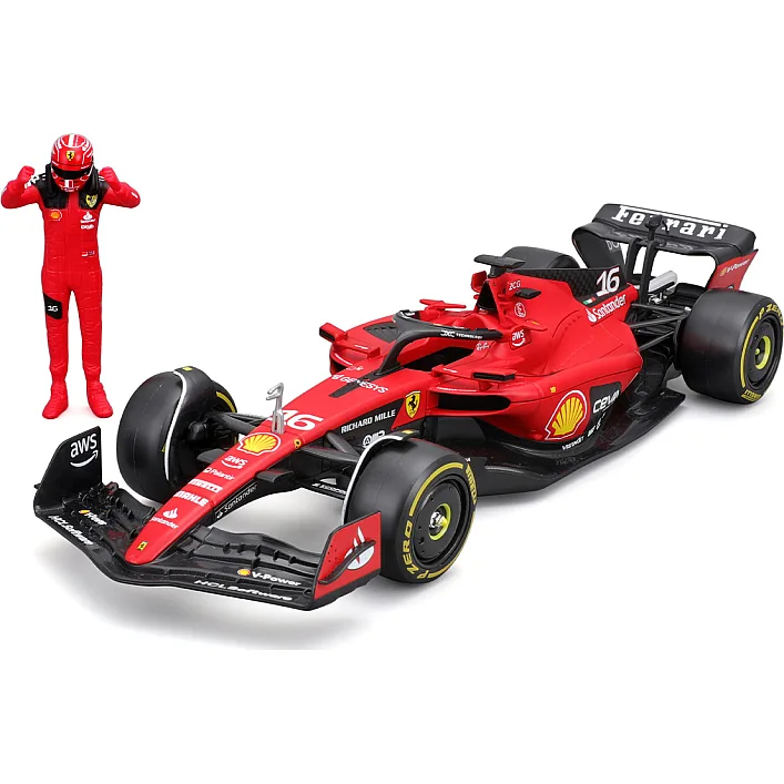 Автомодель з фігуркою - FERRARI SF-23 (1:24)