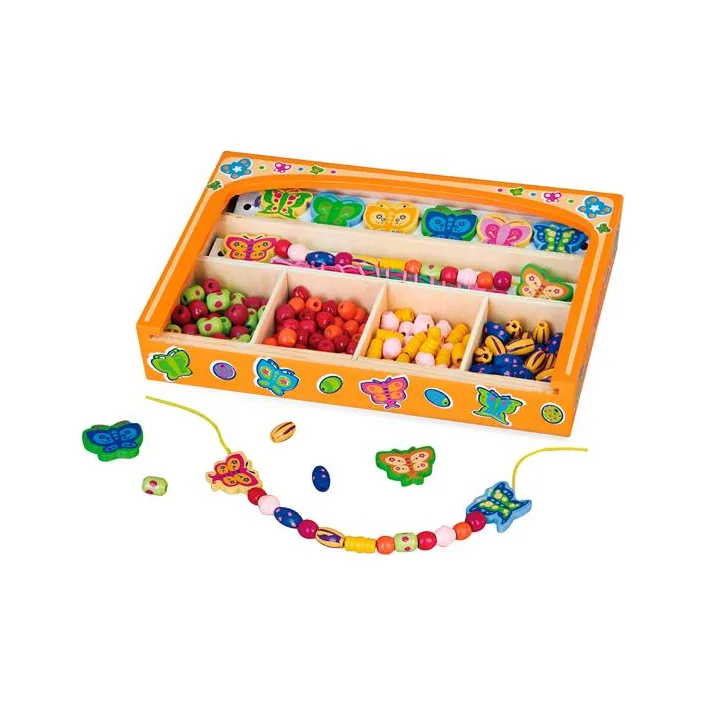 Набор для создания украшений Viga Toys Ожерелье из бабочек (58550)