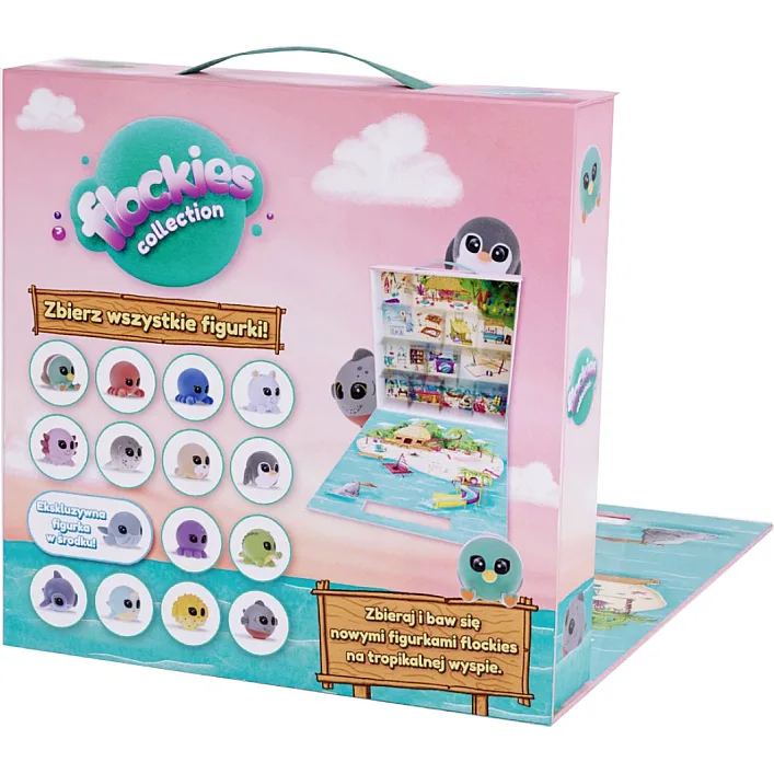 Игровой коллекционный набор Flockies - Тропический остров