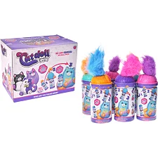 Мягкая игрушка, C2361 котики в колбе 6 шт дисплей бокс (Мяг2361)