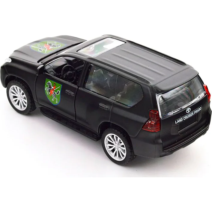 Автомодель серии Шевроны Героев - TOYOTA LAND CRUISER PRADO - 110 ОМБР (Маш6915)