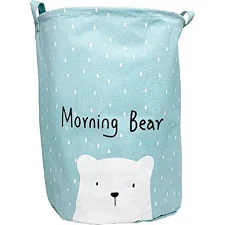 Корзина для игрушек и белья «Morning bear» MGZ-1004(Blue)