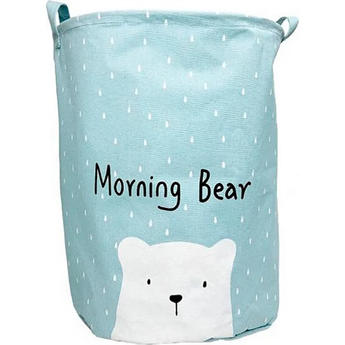 Кошик для іграшок і білизни «Morning bear» MGZ-1004(Blue)