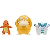 Набор игровых фигурок Pokemon W19 - Чармандер, Галарский Дарумака, Псайдак