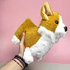 Мʼяка іграшка зі звуком "Коргі", 24 см
