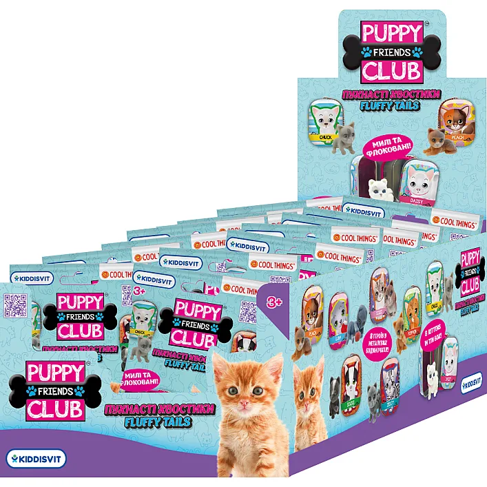 Фігурка-сюрприз COOL THINGS серії "Puppy Club" - ПУХНАСТІ ХВОСТИКИ (в ас.)