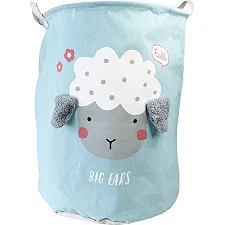 Корзина для игрушек и белья "Big ears Овечка" MGZ-1009(Blue) 50 х 40 см