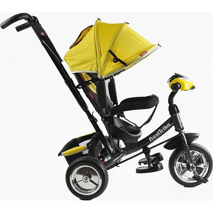 Велосипед 3-х колесный 6588 / 62-119 Best Trike (1) КОЛЕСО ПЕНА, d=25см переднее, d=20см задние, фара музыкальная, USB, Bluetooth, в коробке
