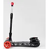 Самокат "Best Scooter" MAXI" 80542 з парогенератором (4) МУЗИКА, ДИМ, ТУРБІНИ, пластмасовий, колеса PU 120х40мм, складне алюмінієве кермо, в коробці