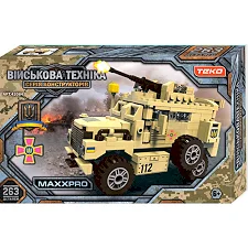 Конструктор "Военная техника" 42084 (24/2) "Teko", 263 детали, бронетранспортер MAXXPRO, в коробке
