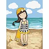 Картина за номерами "Beach Belle Santoro Gorjuss Collection" 30х40 см