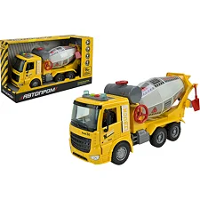 Машина АВТОПРОМ AP9938 "Будтехніка", світло, звук, у коробці р.33,5x19x11,5см (Маш4636)