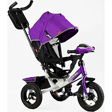 Велосипед 3390 - 30-126 Best Trike (1) НАДУВНЫЕ КОЛЕСА d=29см. переднее, d=26см. задний, ФАРА С USB, пульт