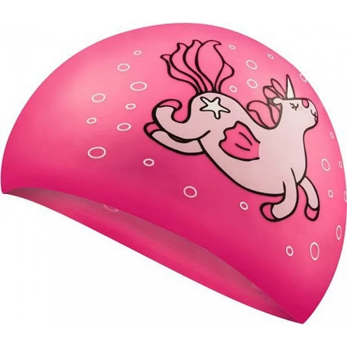 Шапка для плавання "Kiddie Unicorn" 6880 Aqua Speed ​​142-Unicorn, рожевий, OSFM