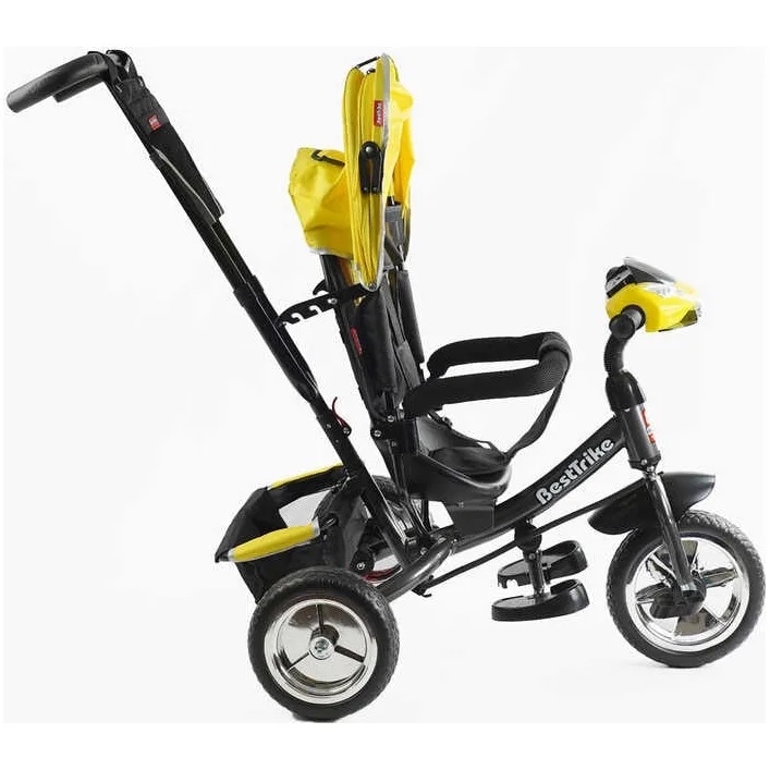 Велосипед 3-х колесный 6588 / 62-119 Best Trike (1) КОЛЕСО ПЕНА, d=25см переднее, d=20см задние, фара музыкальная, USB, Bluetooth, в коробке