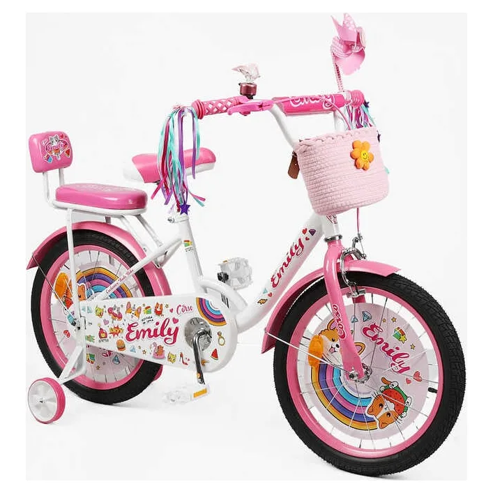 Велосипед 18" дюймів 2-х колісний "Corso" Emily ML-30174