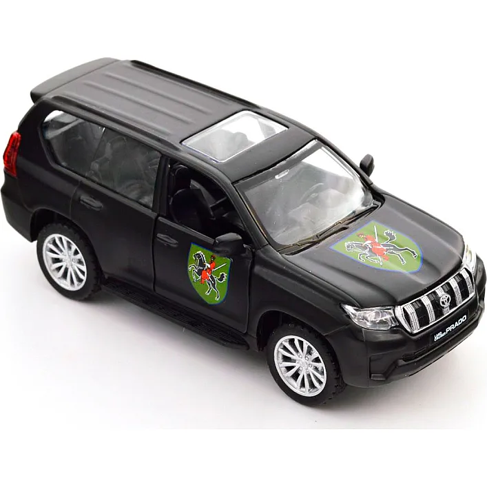 Автомодель серии Шевроны Героев - TOYOTA LAND CRUISER PRADO - 110 ОМБР (Маш6915)