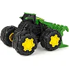 Машинка Трактор John Deere Kids Monster Treads с ковшом и большими колесами (47327)
