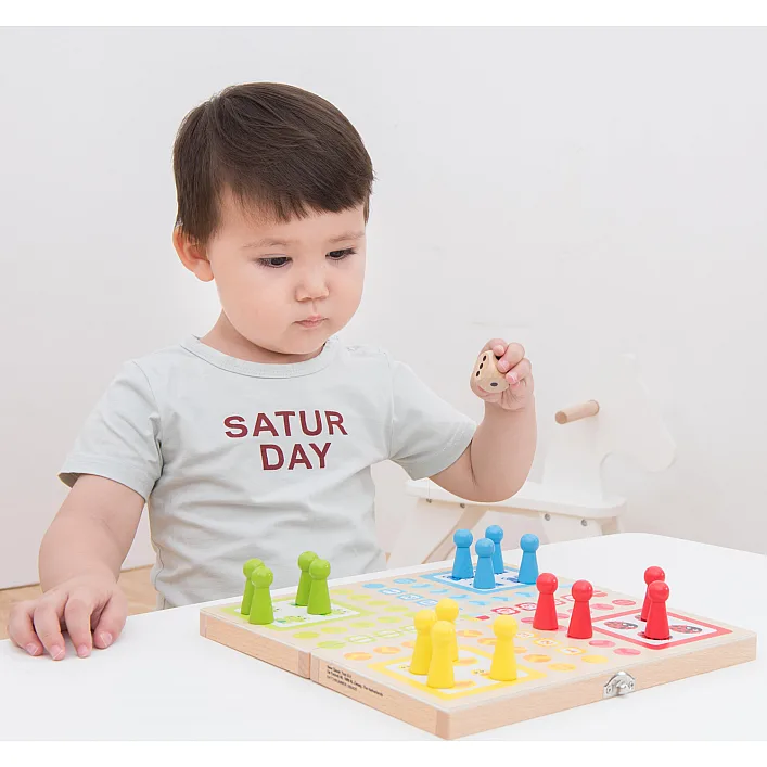 Дитяча гра Лудо, New Classic Toys, 2-4 гравці, арт. 10805