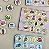 Деревянная настольная игра "Съедобное-несъедобное" Ubumblebees (ПСФ091) PSF091 сортер-комодик