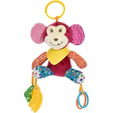 Подвеска на коляску с прорезывателем A-Toys SKK-056 Обезьянка