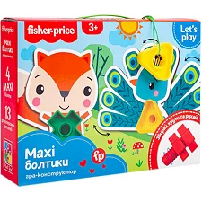 Игра-конструктор "Fisher Price. Maxi-болтики" VT2905-23 VladiToys (Нас1944)