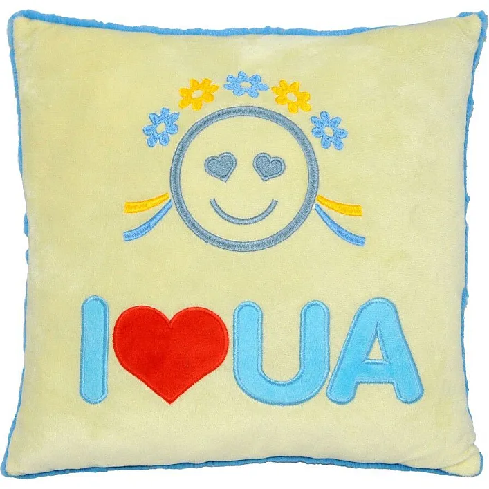 Подушка "I love UA", Tigres (Мяг0837)