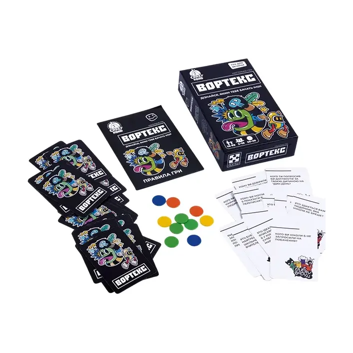 Гра настільна, розважальна. Вортекс VT5903-01 (укр) Vladi Toys (Нас6754)