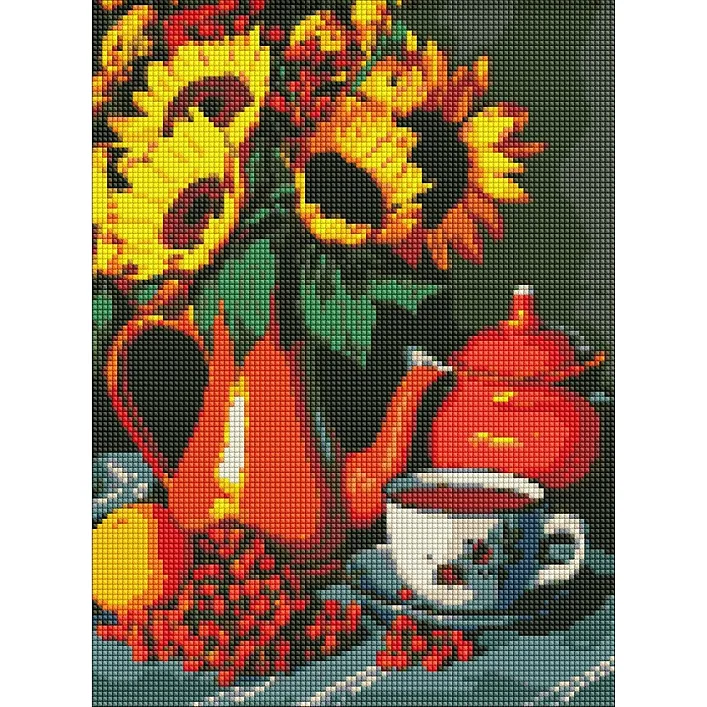 УЦІНКА! Алмазна мозаїка "Чавання влітку" ©art_selena_ua AMO7810-UC 30х40 см