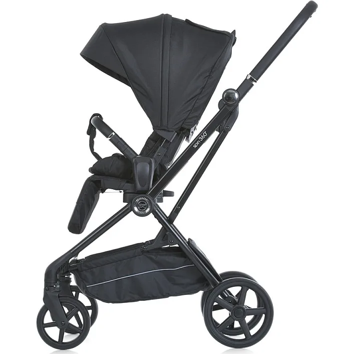 Коляска детская прогулочная SPIN 360 ME 1138 Black