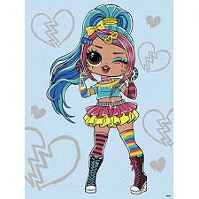 Набір для розпису по номерах для дітей "L.O.L. Surprise! Tweens Emma Emo" 30х40см. KHO6278 IDEYKA (Нас9961)