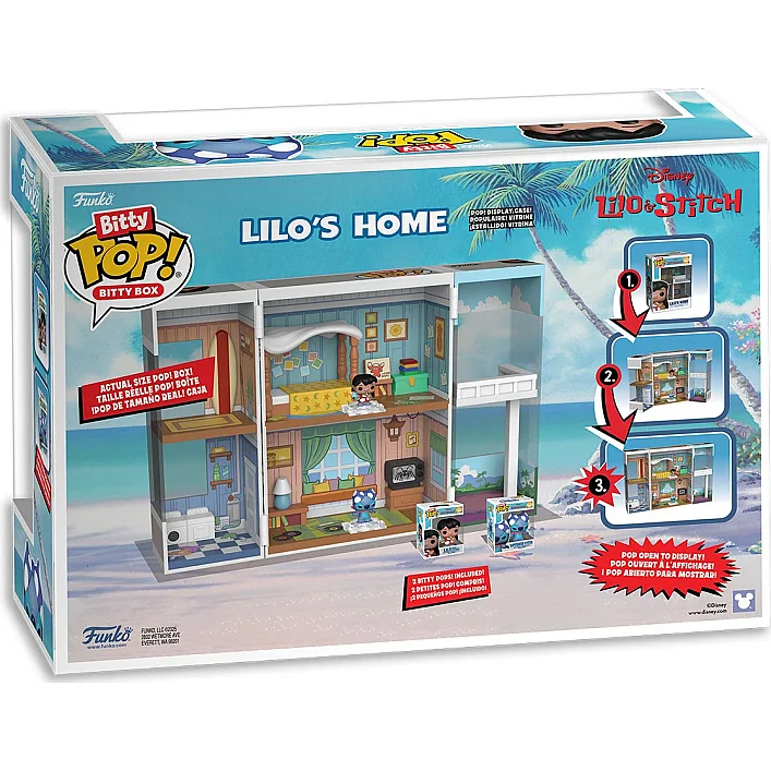 Ігровий набір BITTY POP! Boxes серії "Ліло і Стіч" - БУДИНОЧОК ЛІЛО