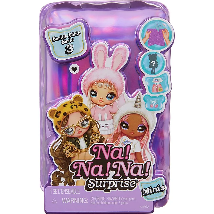 Игровой набор с куклой Na! Na! Na! Surprise серии Minis S3