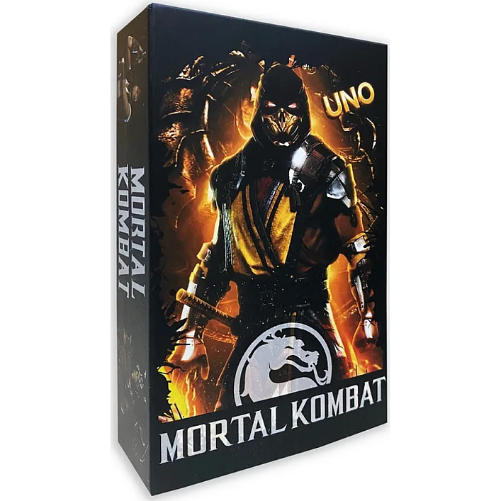 Настольная игра "Mortal Kombat UNO" PLR-0022 на украинском языке