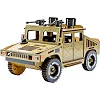 Деревянный 3D конструктор "HUMVEE" Puz-00927 р.22*11*12,5см PuzzleOk (Дер9926)