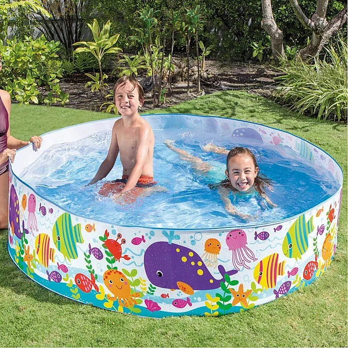 Бассейн INTEX "Подводный мир" каркасный в коробке 56452 г.183*38см (Рез6452)