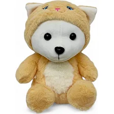 Мягкая игрушка "Мишка в костюме кота", 24 см