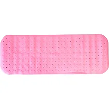 Коврик в ванную комнату на присосках MGZ-0901(Soft-Pink) 35х95 см
