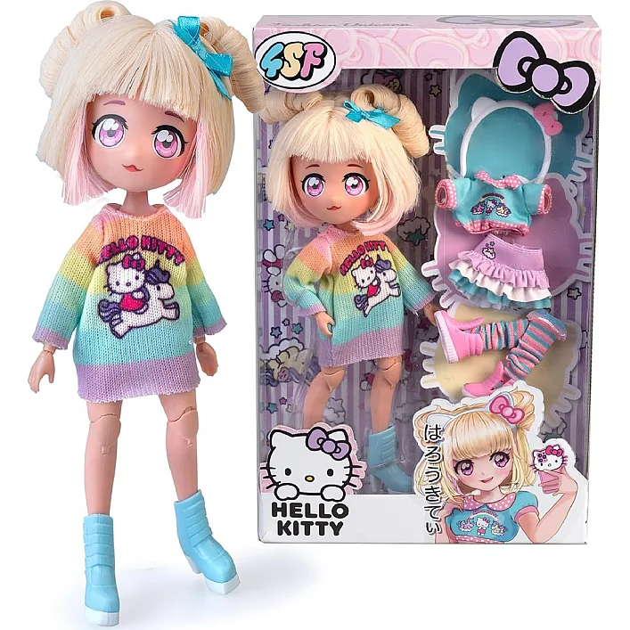 Игровой набор 4SF Manga Dolls серии Hello Kitty – Стильная Конфетка-единорог
