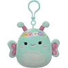 М'яка іграшка на кліпсі SQUISHMALLOWS - МЕТЕЛИК РЕЙНА (9 cm)