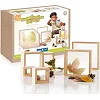 Набор Guidecraft Natural Play Блоки с увеличительными стеклами, 6 шт. (G3018)