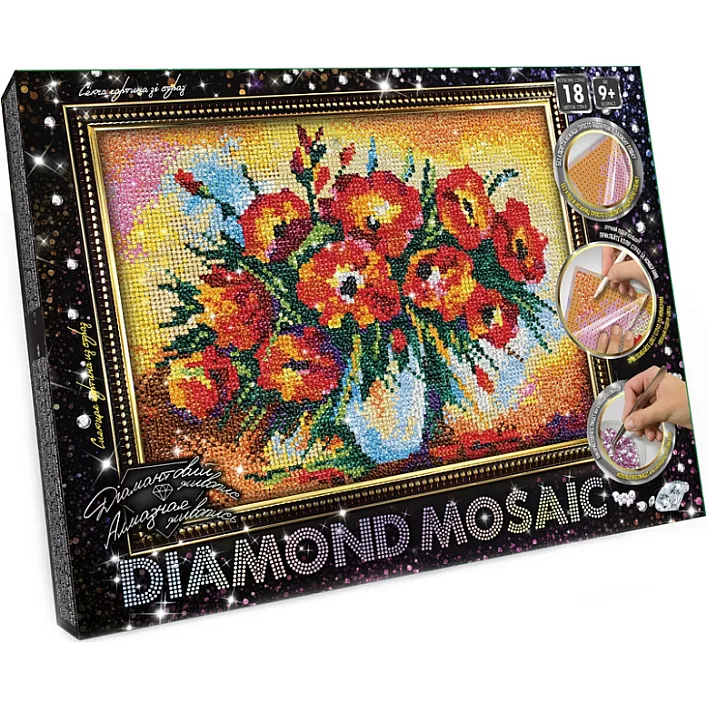 Набор креативного творчества "DIAMOND MOSAIC" Danko Toys DM-03-04