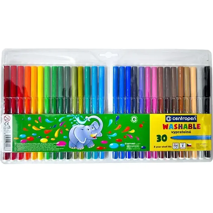 ФЛОМАСТЕРИ Centropen 30 кольорів (Кнц6284)